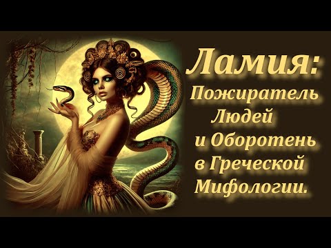 Lamia: Man-Eater and Werewolf in Greek Mythology.