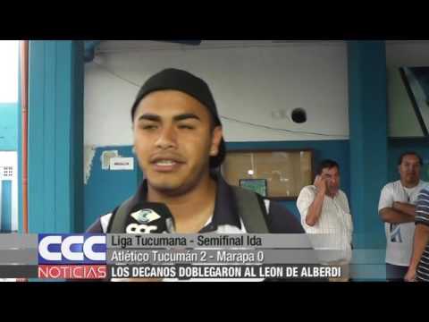 Liga Tucumana   Semifinal Ida  Atlético Tucumán 2   Marapa 0