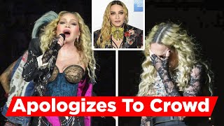 Madonna Apologizes To Crowd After Calling Out Wrong City During Concert