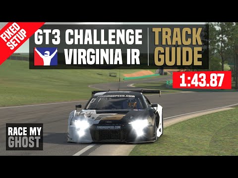 GT3 Challenge - VIR Track Guide with @FindingSpeed