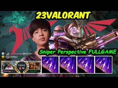 Talon 23savage Sniper Valorant - Insane Attack Speed Build 7.32c Dota 2 Perspective Fullgame