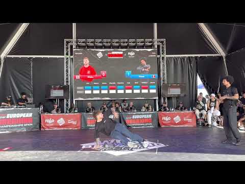 SHEKU VS TIROCK | BBOY ROUND ROBIN | EUROPEAN BREAKING CHAMPIONSHIPS 2023 ALMERIA SPAIN