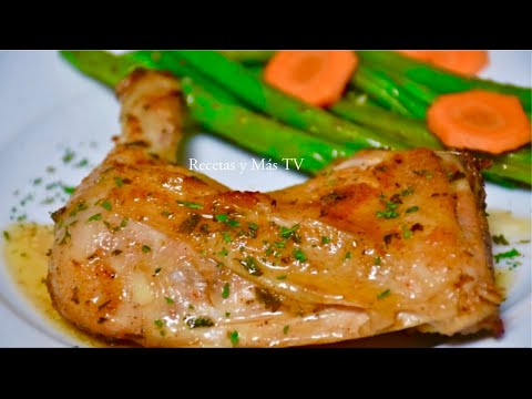 Cómo hacer unas ricas y jugosas piernitas de pollo al horno