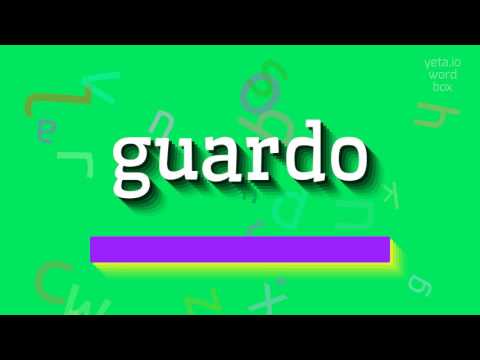 How to say "guardo"! (High Quality Voices)