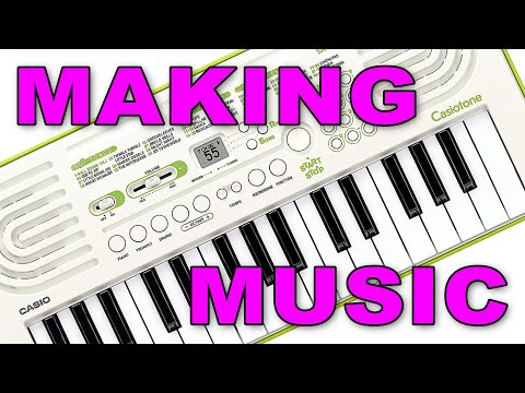Making Music with the Casio Casiotone SA-50 Mini Portable Keyboard
