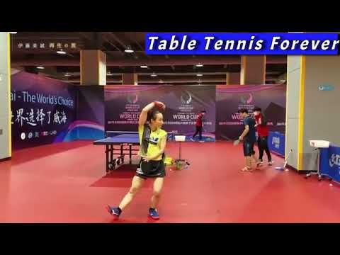 Mima Ito super fast multiball training
