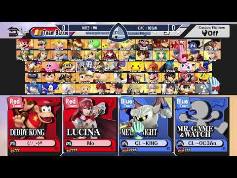 Sm4sh@Mines 81 - Nite$ + Mo Vs. CL|King + OC3an - Doubles Losers Finals