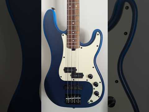 Wide Load PJ Bass - Satin Navy Burst - EMG Geezer Butler - Black Walnut Neck image 7