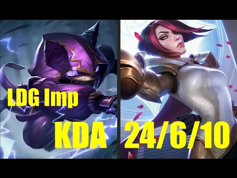 LDG Imp Kennen vs Fiora Top Lane Patch 7.8 - League Of Legends Korea Ranked Challenger
