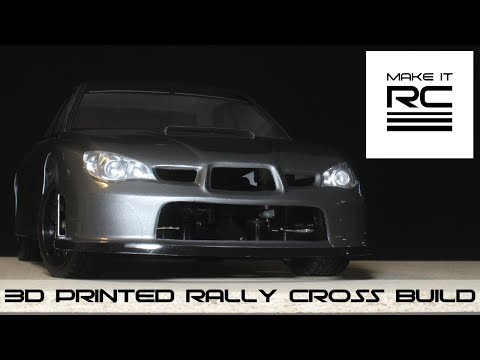 Introducing the Subasharu: 3D Printed Rally Cross Subaru Impreza