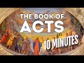 The Book Of ACTS Overview A Chapter By Chapter Summary