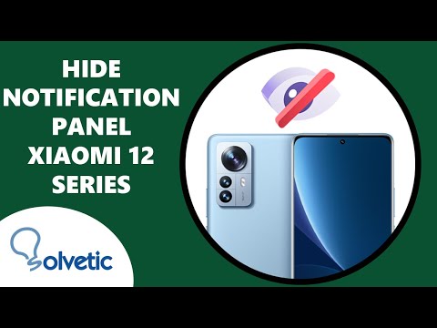 👁‍🗨❓ How to Hide Notifications Xiaomi 12, Xiaomi 12X and Xiaomi 12 Pro