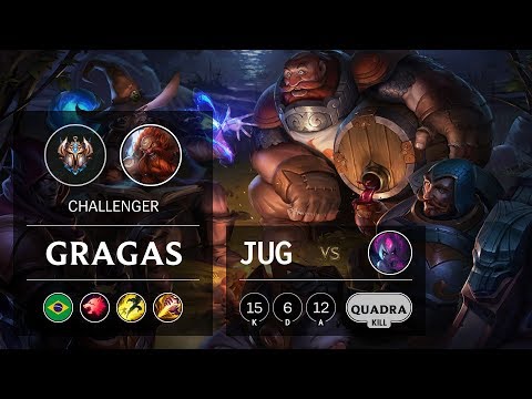 Gragas Jungle vs Evelynn - BR Challenger Patch 9.17