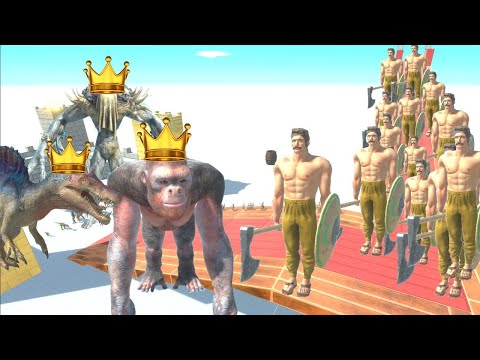 KING BOSSES PROTECT CASTLE FROM THE CRIXUS THE GAUL - ARMY   ARBS