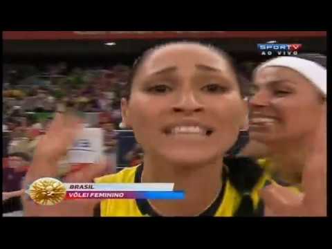 Vôlei feminino do Brasil vence EUA e fatura ouro em Londres 2012