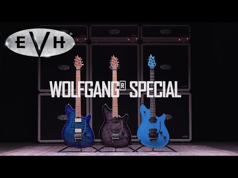 EVH Wolfgang Special QM 6-String Right-Handed Electric Guitar with Basswood Body (Sangria)