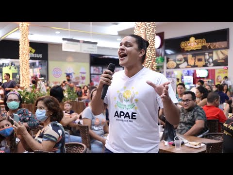 Um mundo bem melhor - Flash mob Apae Ariquemes