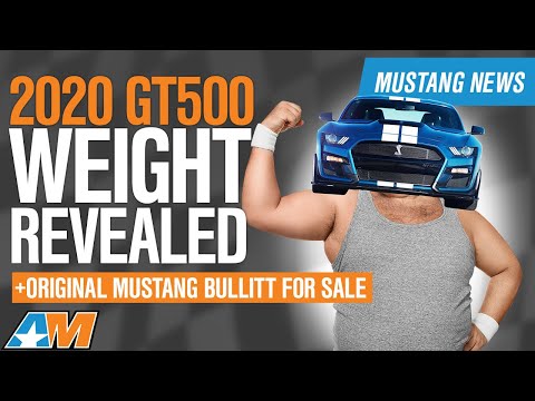 2020年GT500の重量を公開＋重要スペック｜シェルビーGT350R最新情報 - フォードマスタングニュース (2020 GT500 Weight Revealed + Critical Specs | Shelby GT350R Updates - Ford Mustang News)