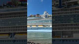 Star of the Seas sail away! #shorts #cruiseship  #staroftheseas #royalcaribbean #portcanaveral