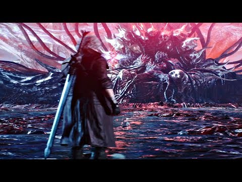 Devil May Cry 5 - Dante vs Urizen Boss Fight #8 (DMC5 2019) PS4 Pro