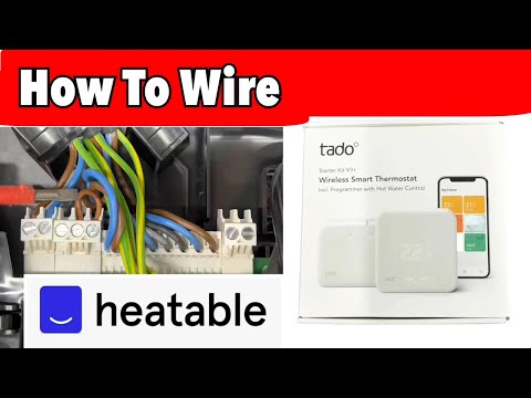 How To Wire | Tado Smart Thermostat | Combi Boiler