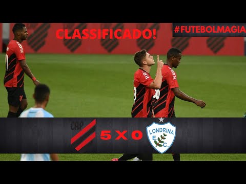 Melhores Momentos - Athlético PR 5 X 0 Londrina 23/07/20 - Campeonato Paranaense 2020