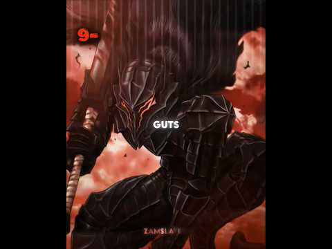 Top 10 Strongest Characters In Berserk 💀🔥 | #shorts