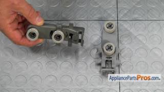 How To: Whirlpool/KitchenAid/Maytag Upper Dishrack Wheel Assembly WPW10350401