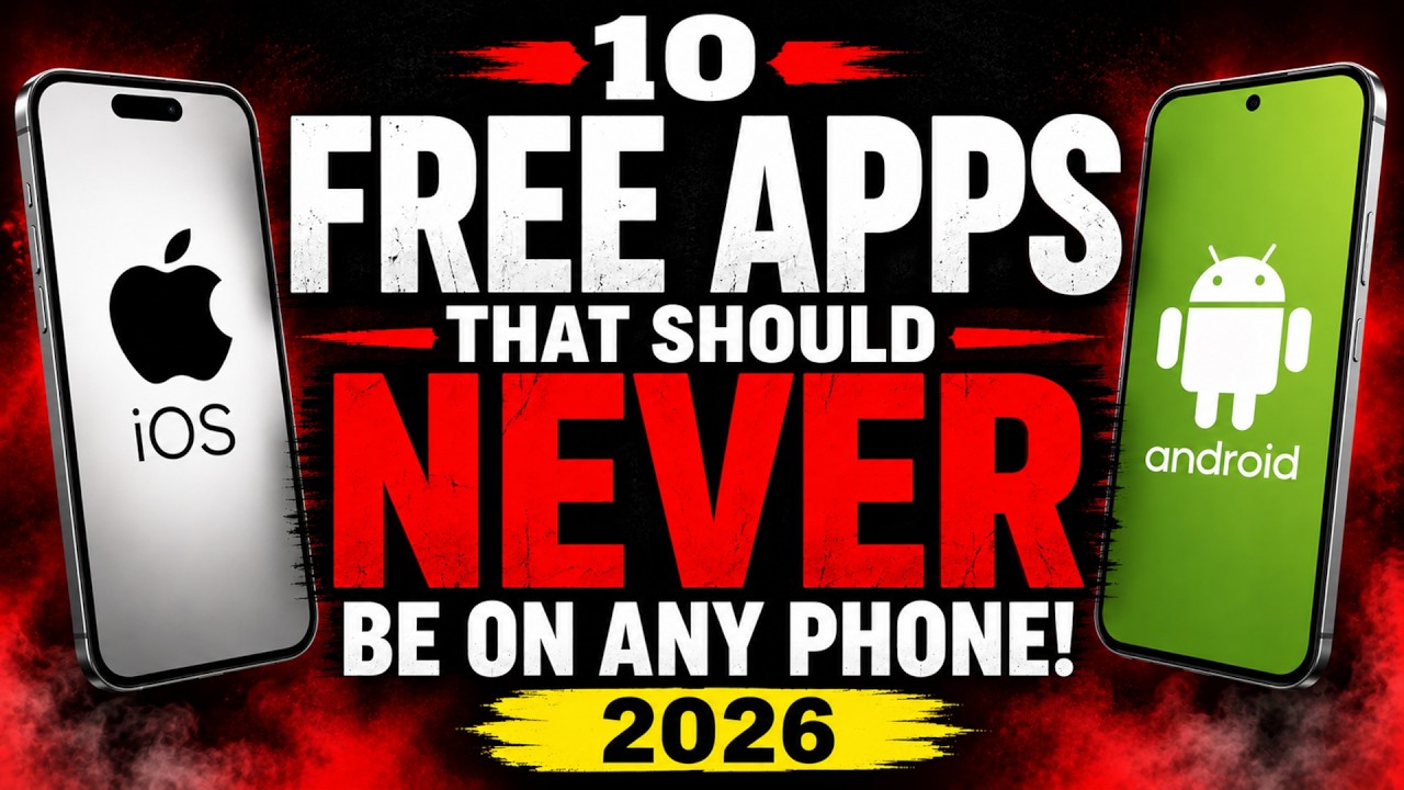 10 Free Apps That Should NEVER Be on Any Phone! 2026