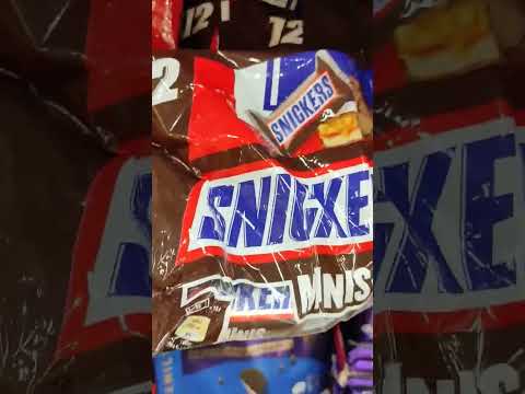 Snickers Minis Chocolate#asmr#youtubers#chocolate