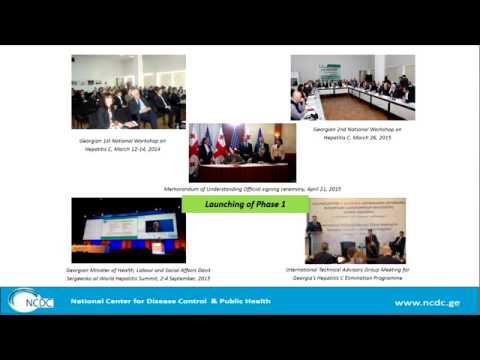 EASL-WHA (World Hepatitis Alliance) joint workshop. Dr. Gamkrelidze.