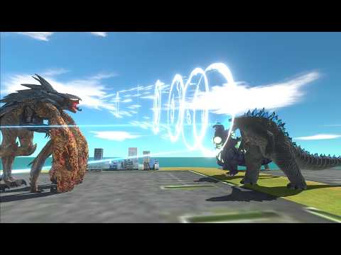 Super Godzilla Help Monsterverse Godzilla 2014 beat Muto Prime