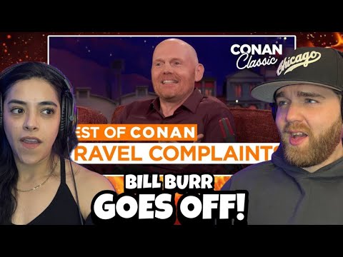 Bill Burr’s Issues With The Airline Boarding Process | CONAN on TBS | BILL BURR IS PURE GOLD!
