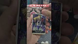 The One Pack is Real?!? - Day 24 #onepiececardgame #onepiecetcg #onepiece #packopenning