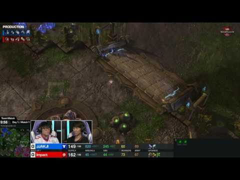 VSL SC2 - Impact vs JJAKJI [ZvT] - 2017 S1 Team Match - Match1 1Set