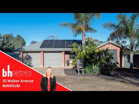 32 Walker Avenue, Mannum, SA 5238, 3 Bedrooms, 1 Bathrooms, House