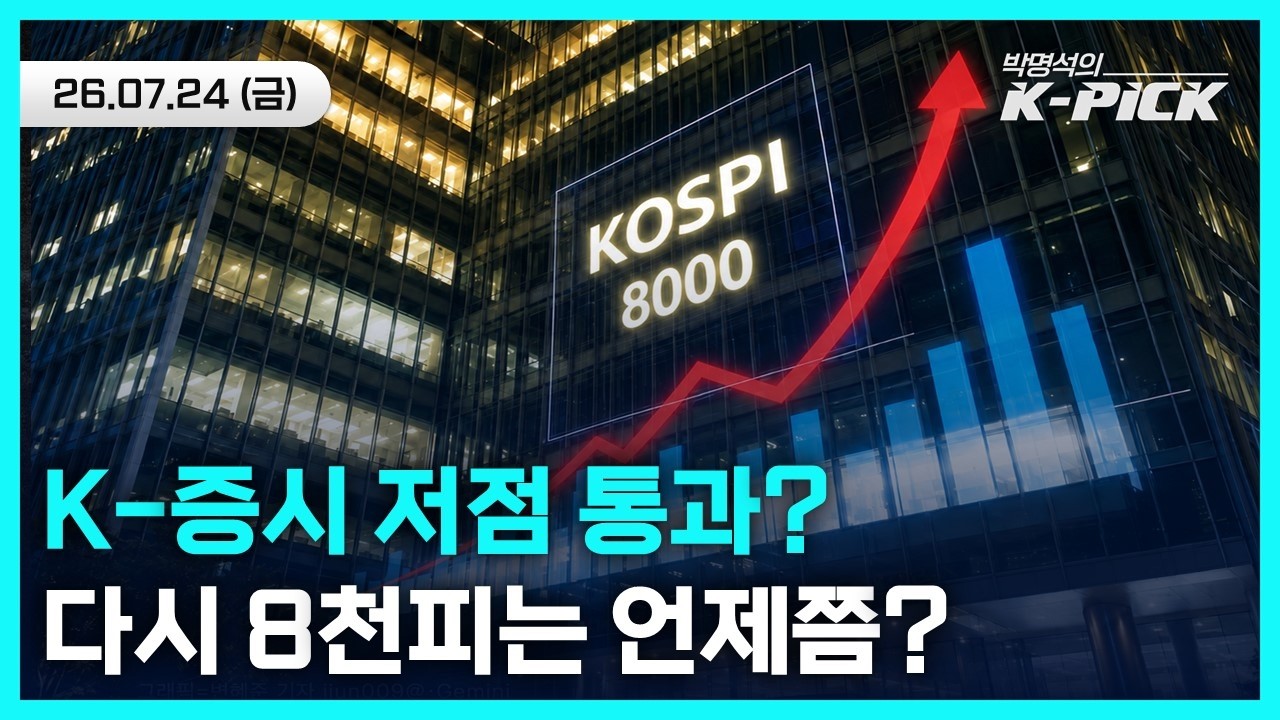 국내증시 저점 통과? '8천피'는 언제쯤 다시 돌아올까요?