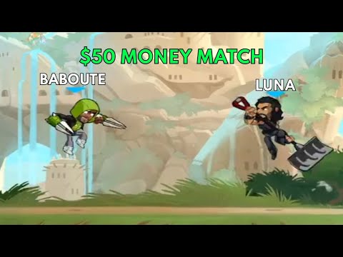 Luna vs Baboute - $50 Money Match - Special Pick - NA - Brawlhalla Show Match #71