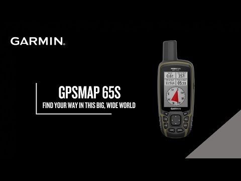 Garmin GPSMAP 65s: Find Your Way in this Big, Wide World