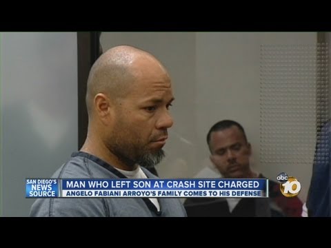 Family members come to defense of man accused of leaving son in crash