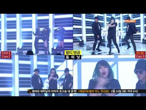 150218 4Minute - Crazy (Multi-Angle Ver.) @Show Champion