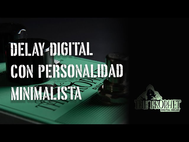 Vídeo relacionado con TC Electronic THE PROPHET DIGITAL DELAY Retardo Digital de Calidad de Estudio TC Electronic con Algoritmo Galardonado
