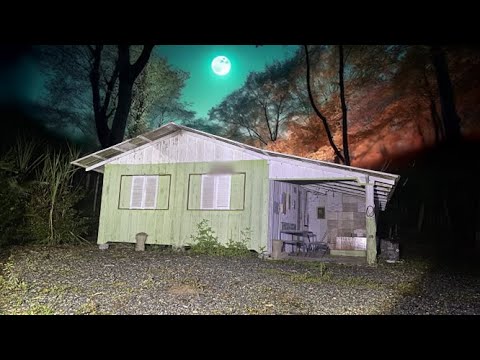 We spent the scariest night ever at the witch's house!