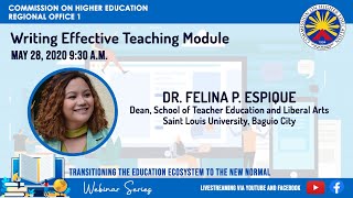 Writing Effective Teaching Module