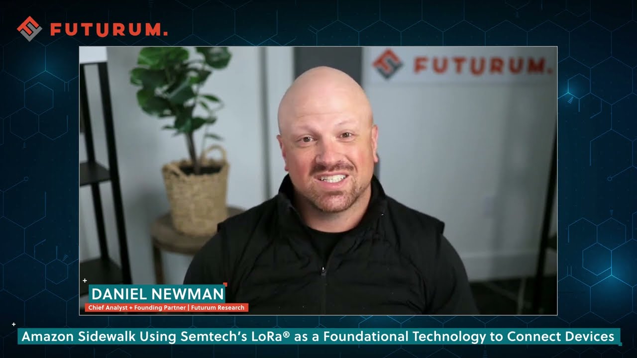 Amazon Sidewalk Using Semtech's LoRa® as a Foundational Technology to Connect Devices