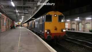 preview picture of video 'DRS Class 20 s Shrewsbury to Canterbury hellfire 16.06.12'