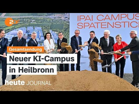 heute journal vom 21.10.2025 KI-Campus in Heilbronn, Green Deal, Japans Frauen