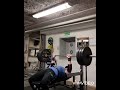 120kg bench press with close grip 15 reps for 3 sets easy