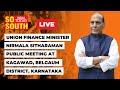 Karnataka Elections 2023 Defence Minister Rajnath Singh Public Meeting At Belgaum Karnataka