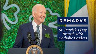 President Biden Hosts a St. Patrick's Day Brunch with Catholic Leaders